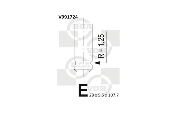 Exhaust Valve V991724