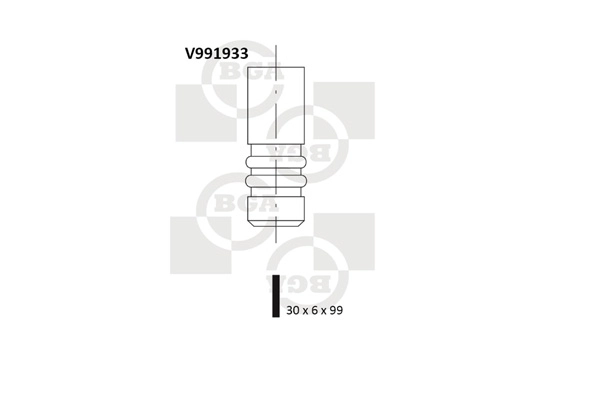 Intake Valve V991933