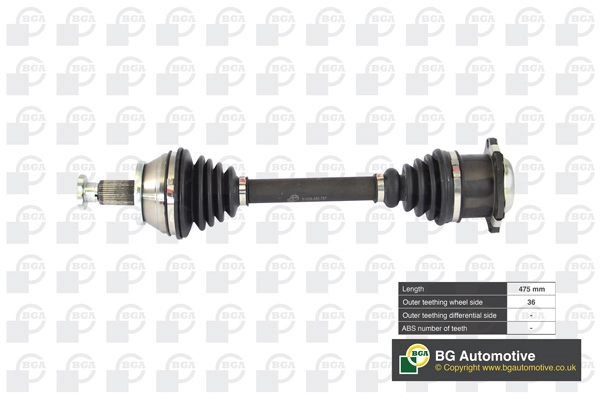 Drive Shaft DS9628L
