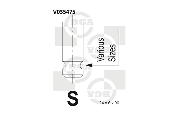 صمام الخروج V035475