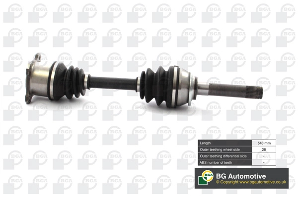 Drive Shaft DS6100R