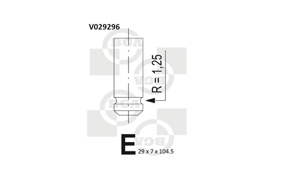 Exhaust Valve V029296