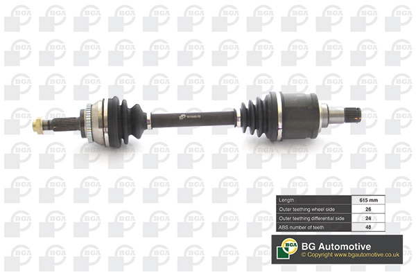Drive Shaft DS7608L