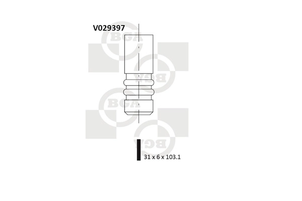 Intake Valve V029397