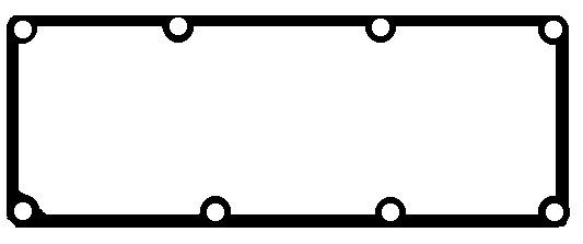 Gasket, cylinder head cover RC4314