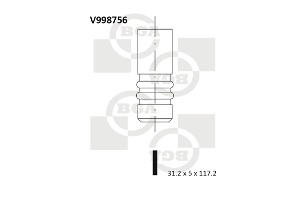 Intake Valve V998756