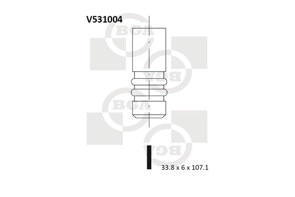 Exhaust Valve V531004