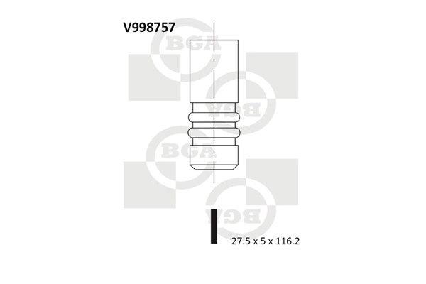 Exhaust Valve V998757