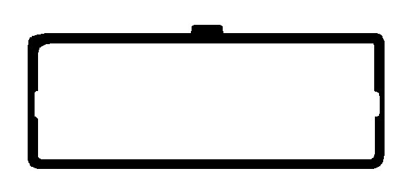 Gasket, cylinder head cover RC4378