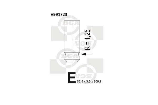 Intake Valve V991723