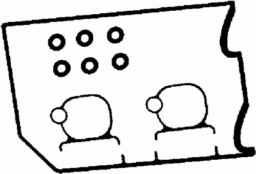 Gasket Set, cylinder head cover RK4377