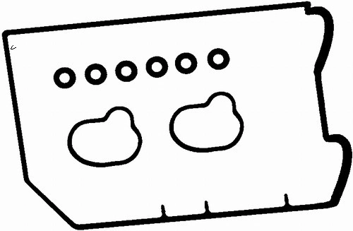 Gasket Set, cylinder head cover RK4380