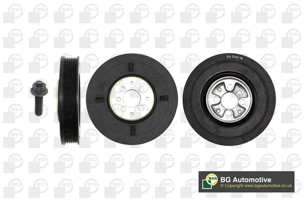 Belt Pulley Set, crankshaft DP0204K