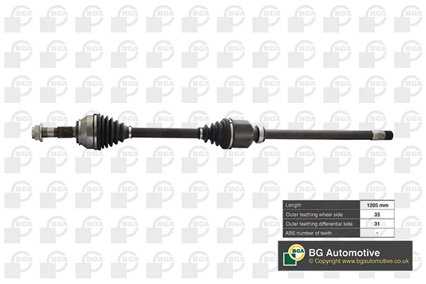 Drive Shaft DS6738R