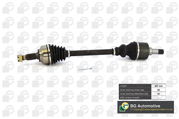 Drive Shaft DS6736L