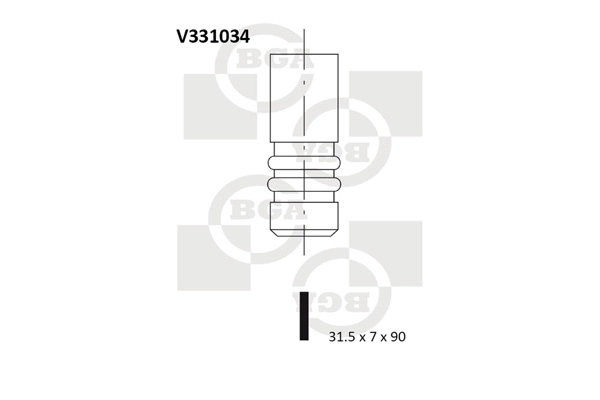Exhaust Valve V331034