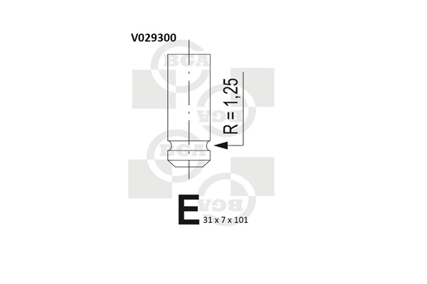 Exhaust Valve V029300
