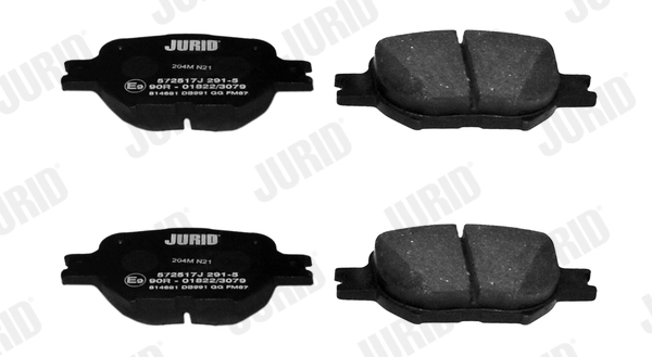 Brake Pad Set, disc brake 572517J