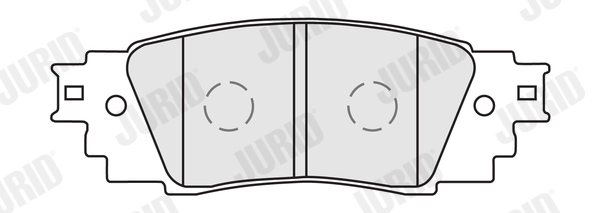 Brake Pad Set, disc brake 574088J
