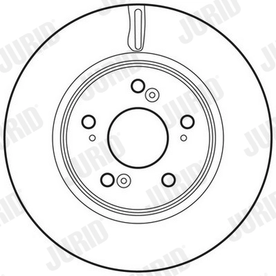 JURID 562746JC Brake Disc