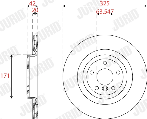 Brake Disc 563323JC