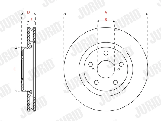 Brake Disc 563699JC