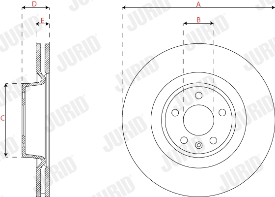 Brake Disc 563309JC-1