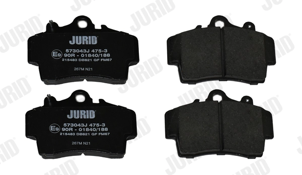 Brake Pad Set, disc brake 573043J
