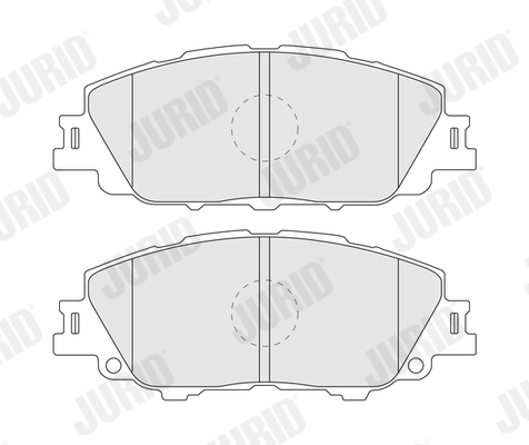 Brake Pad Set, disc brake 574250J
