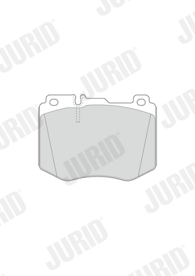 Brake Pad Set, disc brake 573608J