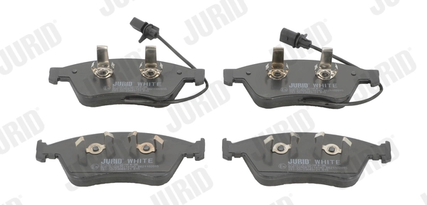 Brake Pad Set, disc brake Jurid White Low Dust 573207JC