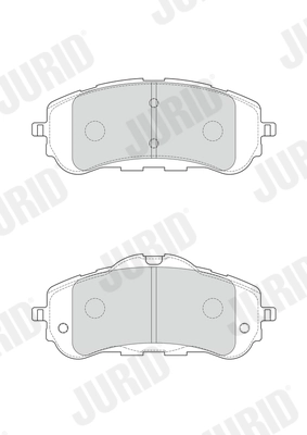 Brake Pad Set, disc brake 573620J