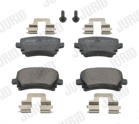 JURID 573158JC Brake Pad Set, disc brake