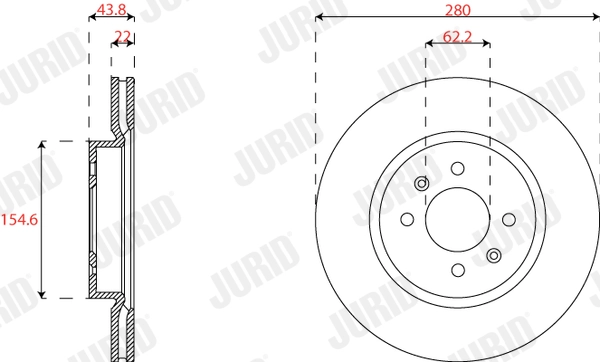 Brake Disc 563316JC