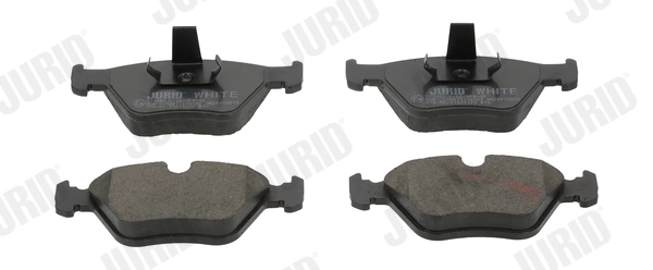 Brake Pad Set, disc brake Jurid White Low Dust 571880JC