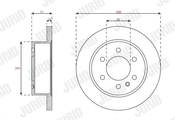 Brake Disc 563673J