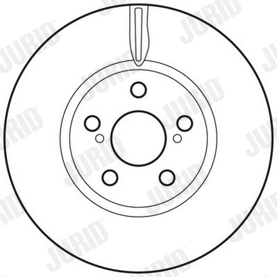 JURID 562702JC Brake Disc