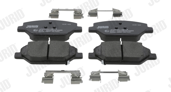 JURID 573839J Brake Pad Set, disc brake