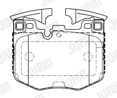 Brake Pad Set, disc brake 573877J