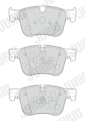Brake Pad Set, disc brake 573621J