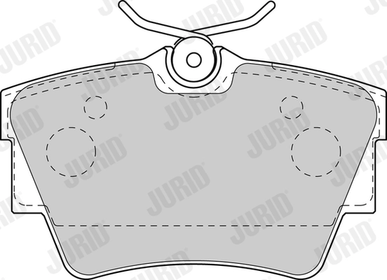 Brake Pad Set, disc brake 573059J