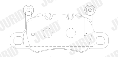 Brake Pad Set, disc brake 573810J