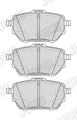 Brake Pad Set, disc brake 574056J