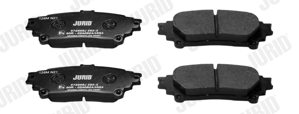 Brake Pad Set, disc brake 572656J