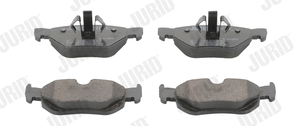 Brake Pad Set, disc brake Jurid White Low Dust 573139JC