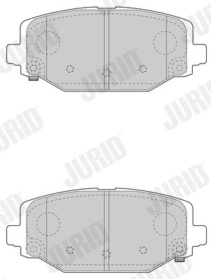 Brake Pad Set, disc brake 573412J