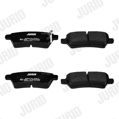 JURID 572610J Brake Pad Set, disc brake