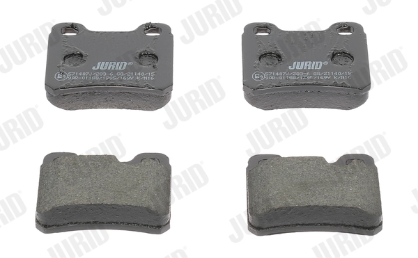 JURID 571407J Brake Pad Set, disc brake