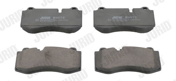 Brake Pad Set, disc brake Jurid White Low Dust 573178JC