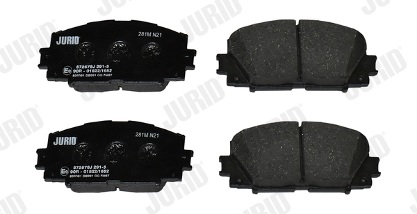 Brake Pad Set, disc brake 572578J